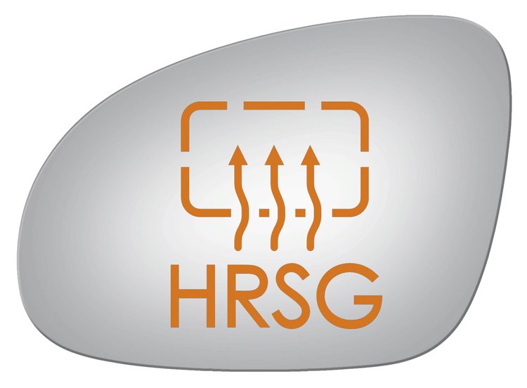 4104HRSG HEATED SIDE VIEW ASSEMBLY