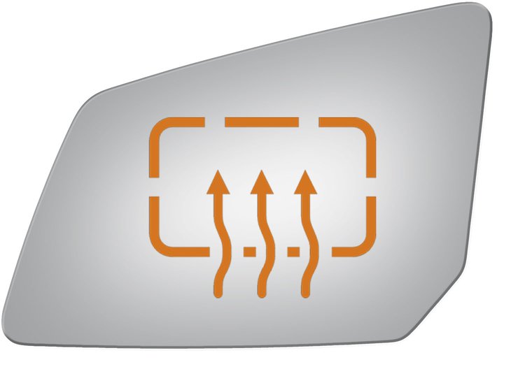4166H HEATED SIDE VIEW MIRROR