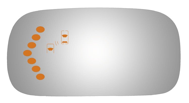 4301SB BLIND SPOT MIRROR