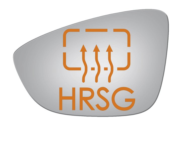 4307HRSG HEATED SIDE VIEW ASSEMBLY