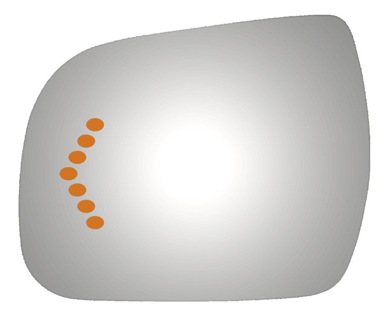 4375S SIGNAL SIDE VIEW MIRROR