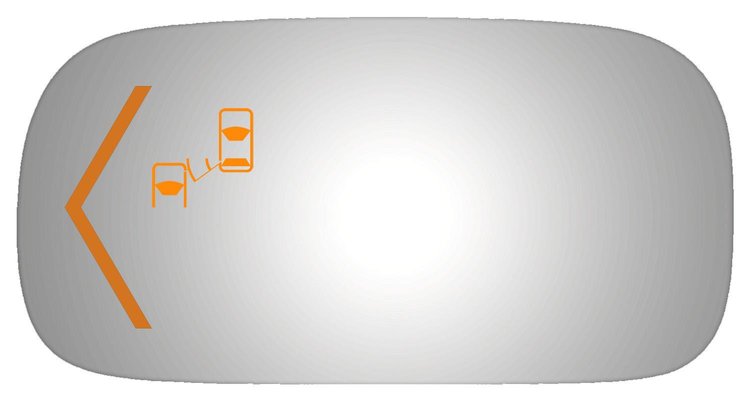 4409SB BLIND SPOT MIRROR