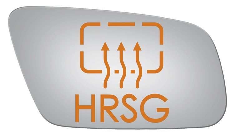5361HRSG HEATED SIDE VIEW ASSEMBLY