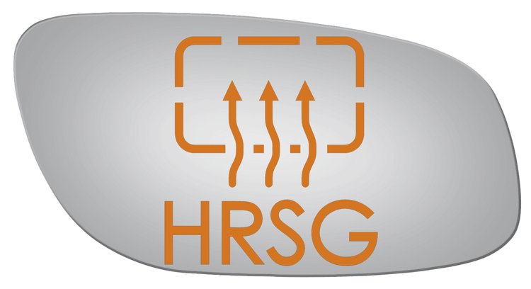 5387HRSG HEATED SIDE VIEW ASSEMBLY
