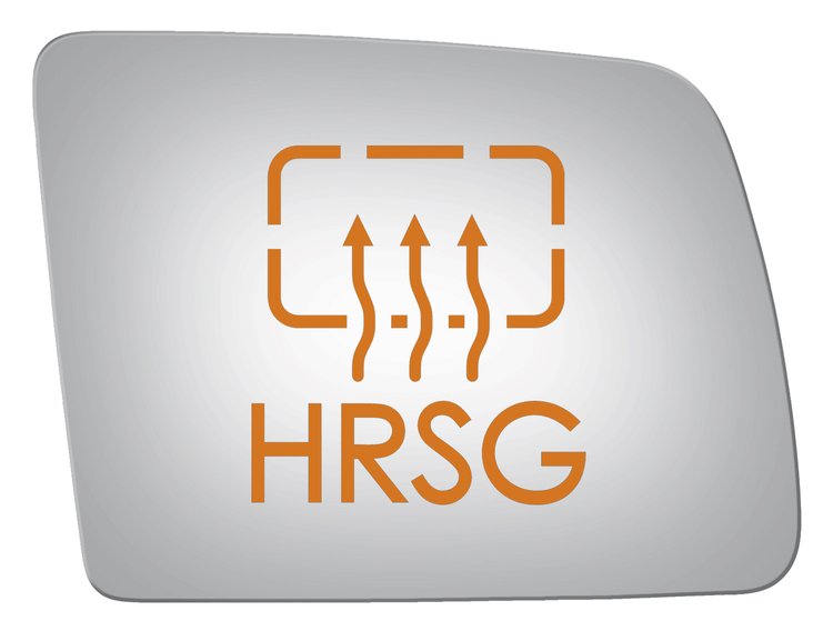 5412HRSG HEATED SIDE VIEW ASSEMBLY