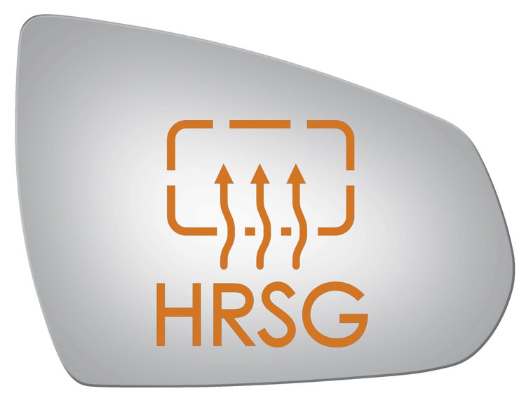 5413HRSG HEATED SIDE VIEW ASSEMBLY
