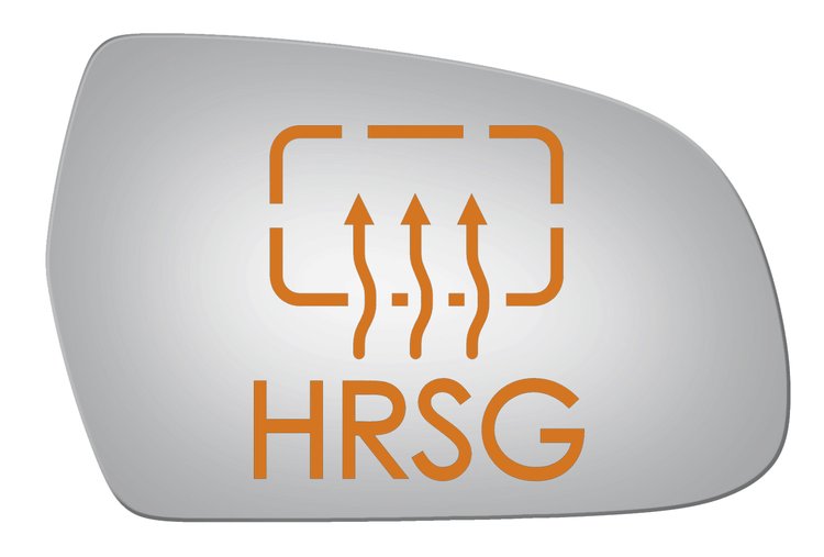 5435HRSG HEATED SIDE VIEW ASSEMBLY
