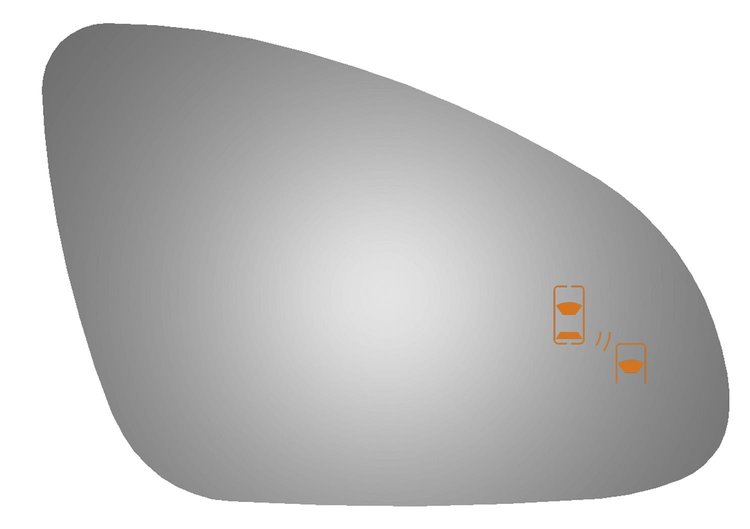 5550B BLIND SPOT MIRROR