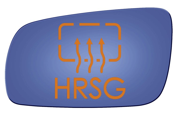 6113HRSG HEATED SIDE VIEW ASSEMBLY