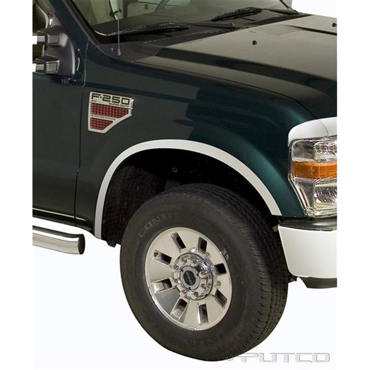 Stainless Steel Fender Trim 2009-12 Ram 1500