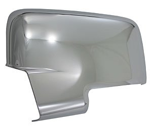 Chrome Mirror Covers 2009-2012 Ram Pickup 1500/2500/3500 With Painted Mirrors