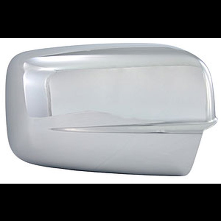Chrome Mirror Covers 2009-2012 Ram Pickup 1500/2500/3500 With Painted Mirrors