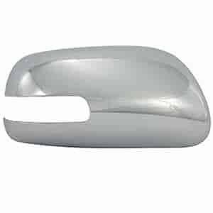 Door Mirror Cover ABS Chrome Plated Plastic For Use w/Turn Signal