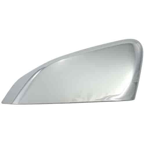 Door Mirror Cover ABS Chrome Plated Plastic Top Half