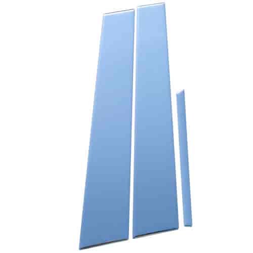 2003-2007 Cadillac CTS 6 Piece SS Pillar Post Covers
