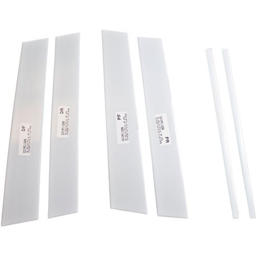 2000-2005 Cadillac Deville 6 Piece SS Pillar Post Covers