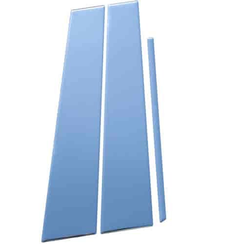2005-2007 Cadillac STS 6 Piece SS Pillar Post Covers