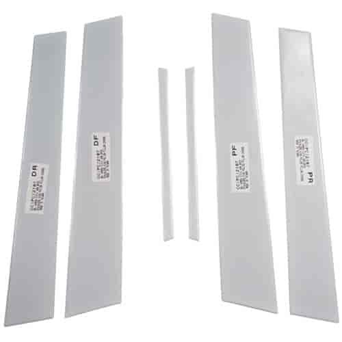 2006-2011 Honda Civic 6 Piece SS Pillar Post Covers