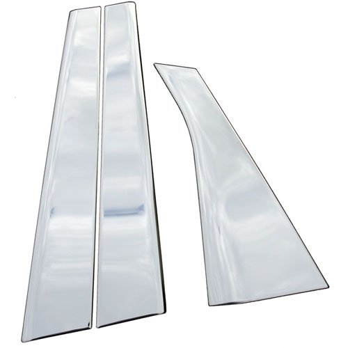 2006-2013 Chevrolet Impala 6 Piece SS Pillar Post Covers