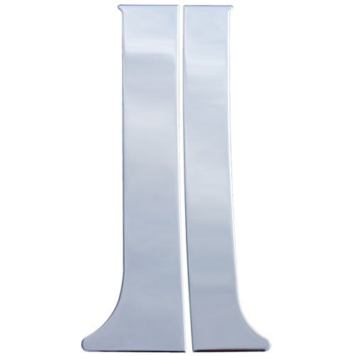 2007-2013 GMC Sierra 4 Piece SS Pillar Post Covers -Extended Cab