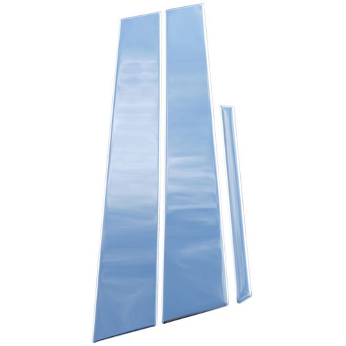 2007-2012 Ford Fusion 6 Piece SS Pillar Post Covers