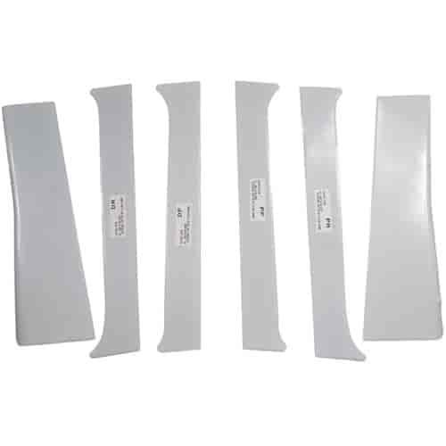 2007-2012 Dodge Nitro 6 Piece SS Pillar Post Covers