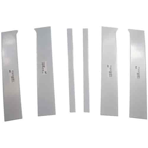 2004-2009 Dodge Durango 4 Piece SS Pillar Post Covers