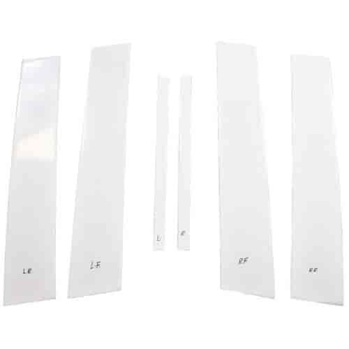 2007-2010 Chrysler Sebring 6 Piece SS Pillar Post Covers