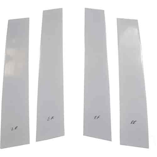 2008-2014 Dodge Avenger 4 Piece SS Pillar Post Covers