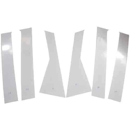 2009-2013 Dodge Journey 6 Piece SS Pillar Post Covers