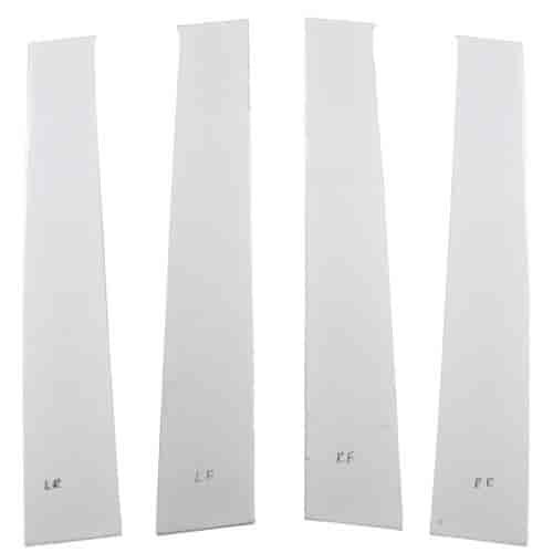 2009-2014 Dodge Ram 1500 2 Piece SS Pillar Post Covers - Regular Cab