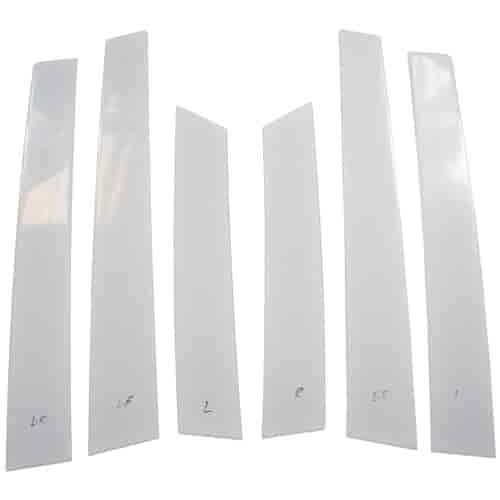 2008-2013 for Nissan Rogue 6 Piece SS Pillar Post Covers