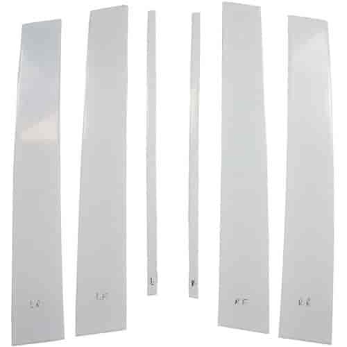 2008-2013 Toyota Highlander 6 Piece SS Pillar Post Covers