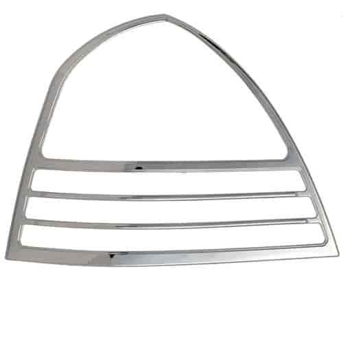 Tail Lamp Bezel Triple Chrome Plated ABS Pair