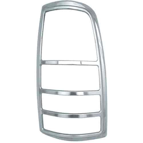 Tail Lamp Bezel Triple Chrome Plated ABS Pair