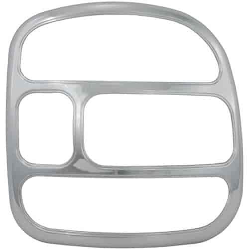 Tail Lamp Bezel Triple Chrome Plated ABS Pair
