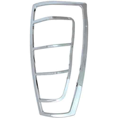 Tail Lamp Bezel Triple Chrome Plated ABS Pair