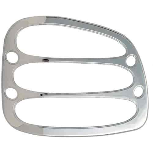 Tail Lamp Bezel Triple Chrome Plated ABS Pair