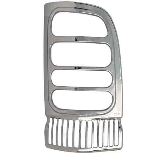 Tail Lamp Bezel Triple Chrome Plated ABS Pair