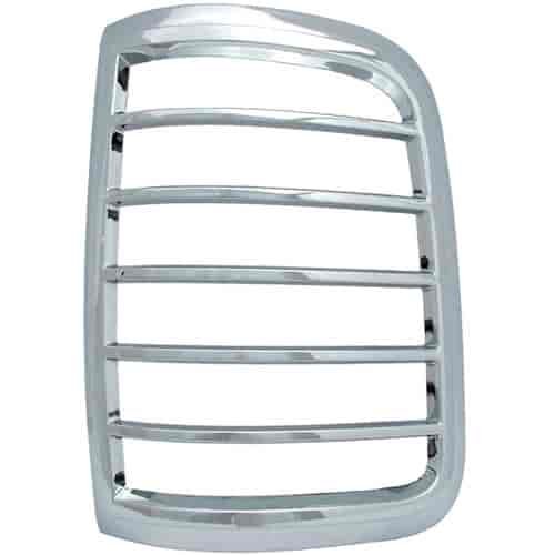 Tail Lamp Bezel Triple Chrome Plated ABS Pair