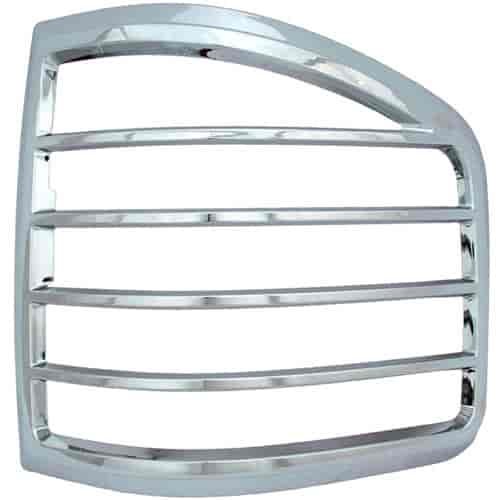 Tail Lamp Bezel Triple Chrome Plated ABS Pair