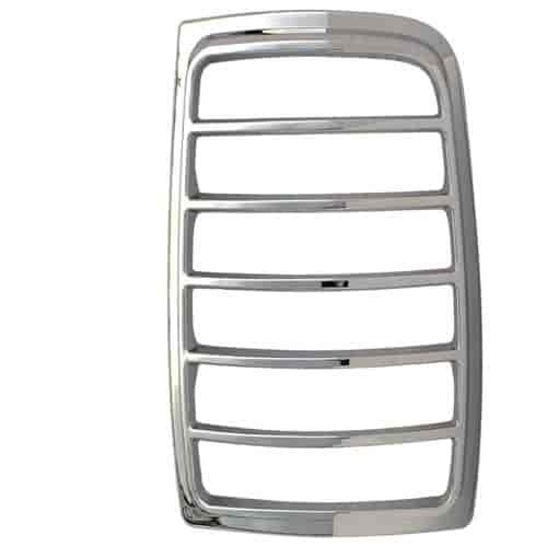 Tail Lamp Bezel Triple Chrome Plated ABS Pair