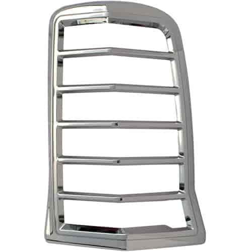 Tail Lamp Bezel Triple Chrome Plated ABS Pair