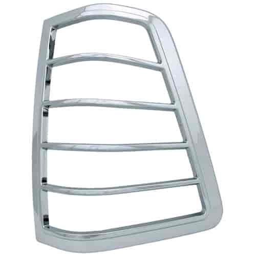 Tail Lamp Bezel Triple Chrome Plated ABS Pair