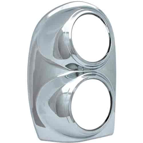 Tail Lamp Bezel Triple Chrome Plated ABS Pair