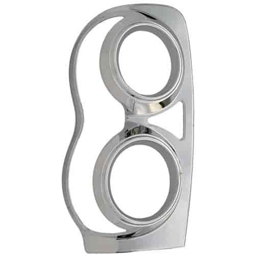 Tail Lamp Bezel Triple Chrome Plated ABS Pair