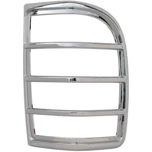 Tail Lamp Bezel Triple Chrome Plated ABS Pair