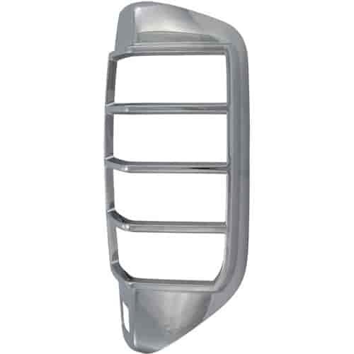 Tail Lamp Bezel Triple Chrome Plated ABS Pair