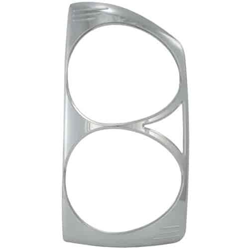 Tail Lamp Bezel Triple Chrome Plated ABS Pair