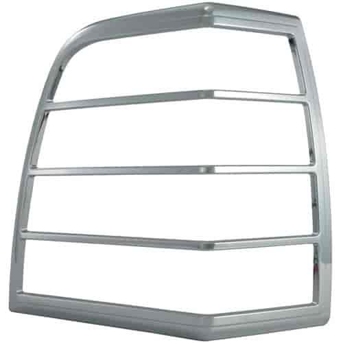 Tail Lamp Bezel Triple Chrome Plated ABS Pair